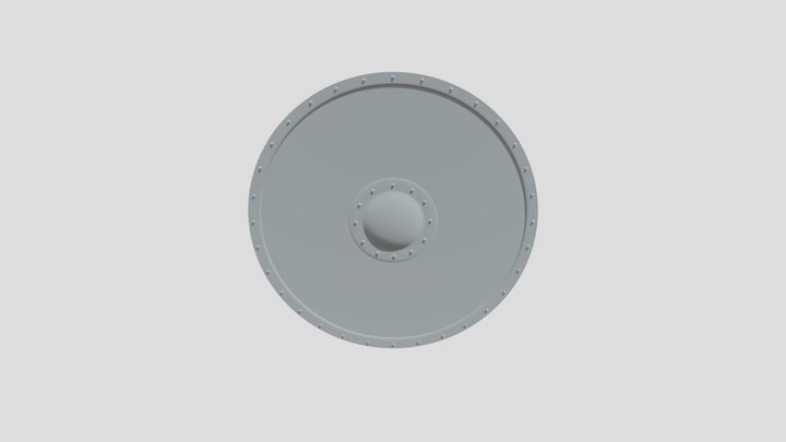 Viking shield to print