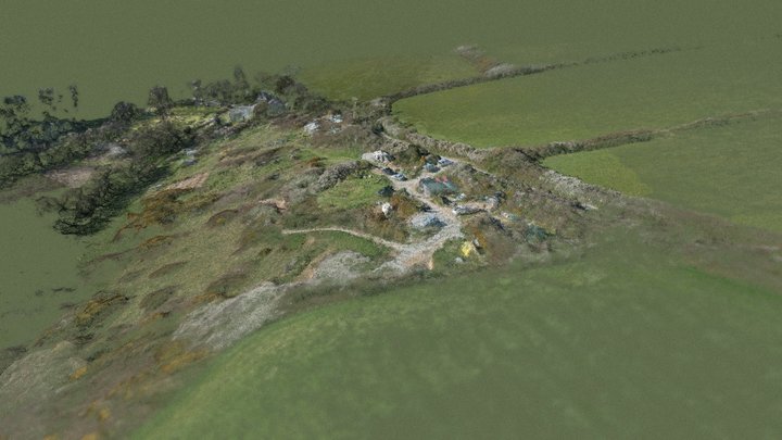 Drone LiDAR of Site 3D Model