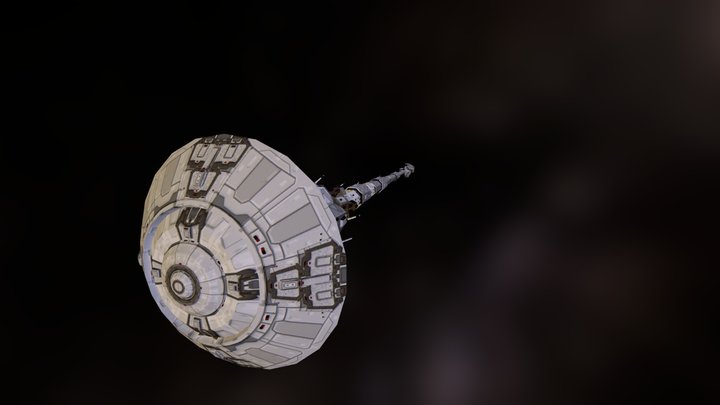 P2mothership H D 3D Model