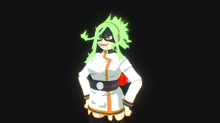 Moe Kamiji "Burnin" 3D Model