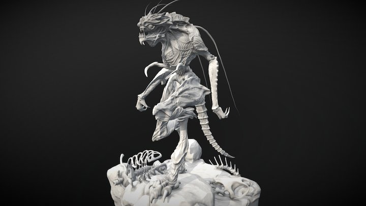 Insectoid 3D Model