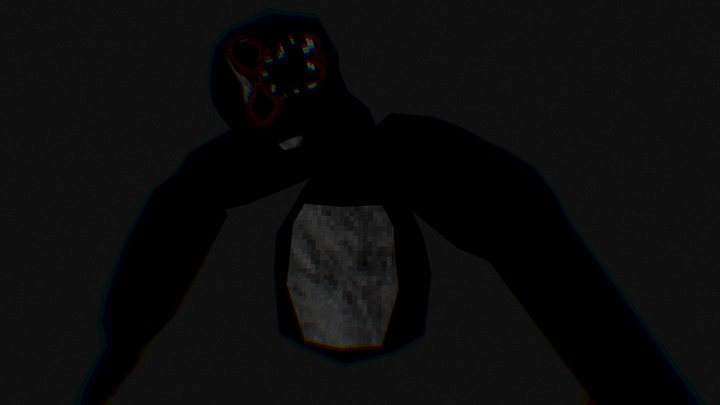 Jungle Experiment - Clouds Gorilla Horror 3D Model