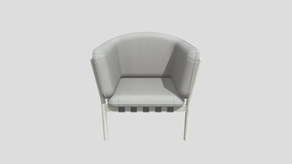Dowel Lounge Armchair S110
