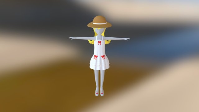 忍野忍 3D Model