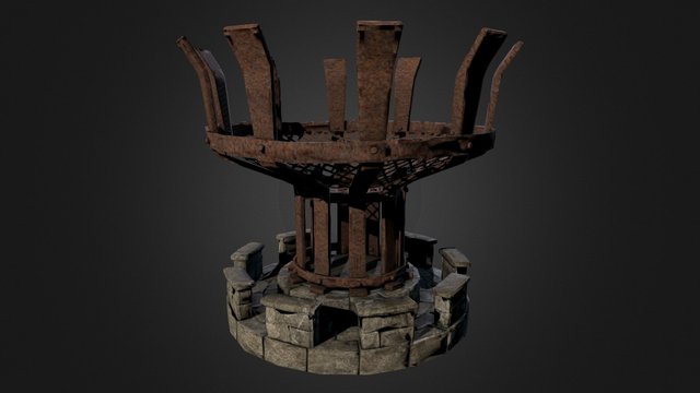 Brasero 3D Model