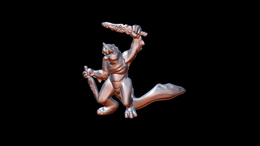 Slisk Warrior - 3D model by dutchmogul [c187ddc] - Sketchfab