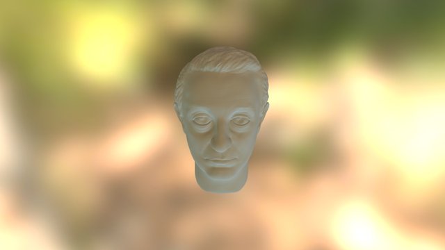 New Actor Model Exagerated Eyes 3D Model