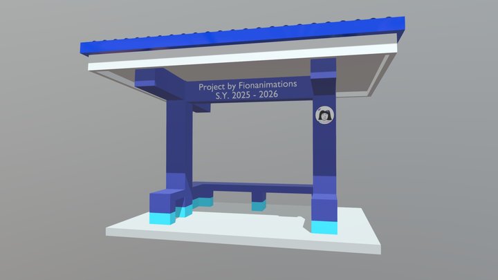 Waiting shed 3D Model