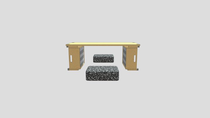 coffee table 01 3D Model