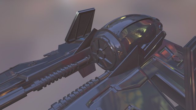 Starfighter 3D Model