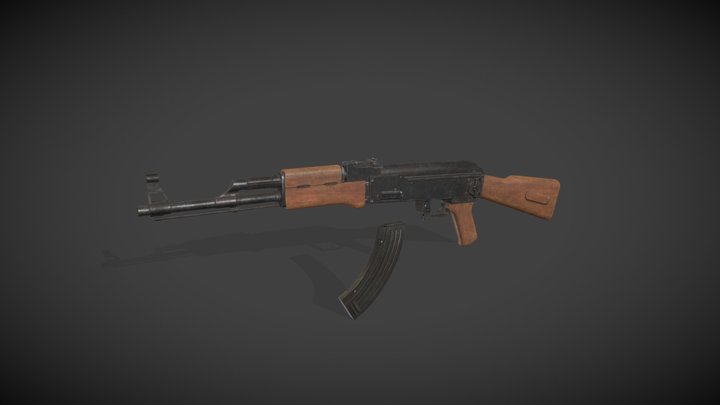 AK47 3D Model