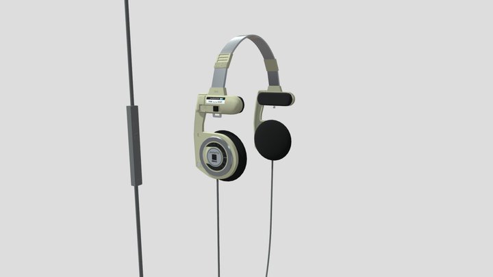 Koss Headphones 3D Model