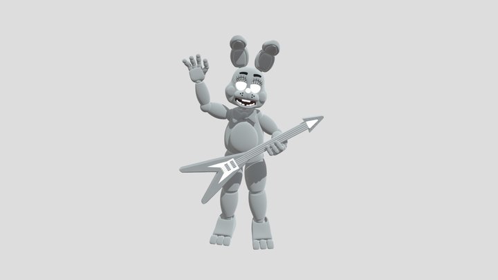 Toy Bonnie 3D Model