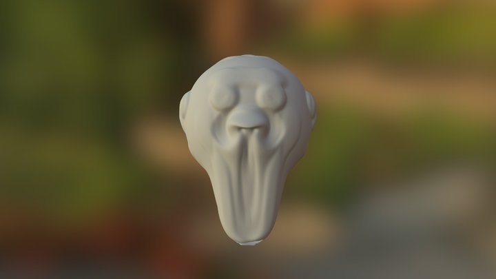 Stranger Face 3D Model