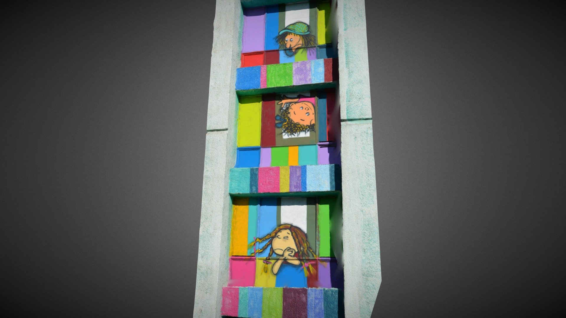 Kids on the block - Buy Royalty Free 3D model by 21 Design (@21Design ...