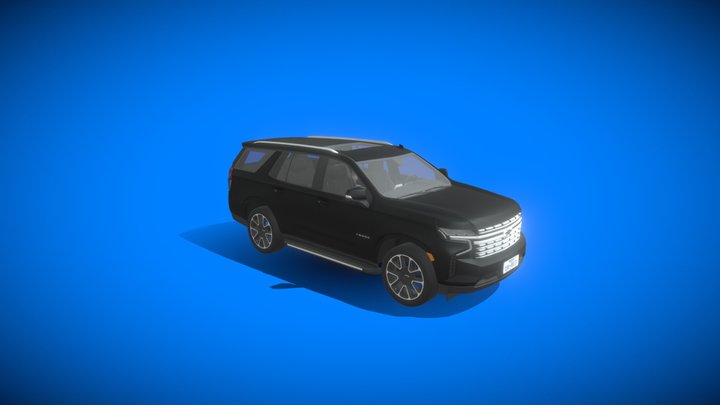 2021 Chevrolet Tahoe RST-Police – Modello 3D gratuito STL