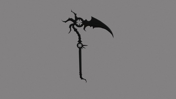 Scythe Sickle 3D Model