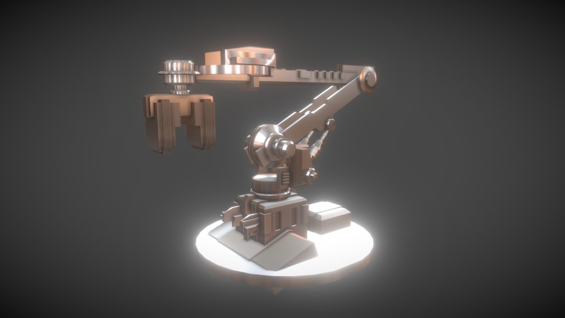 Optimized Robot Arm - Download Free 3D model by photon (that one larry ...