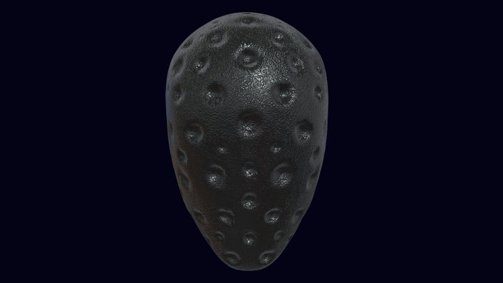 Holes Helmet 3D Model