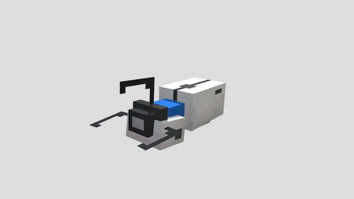 Portal Gun 3D Model
