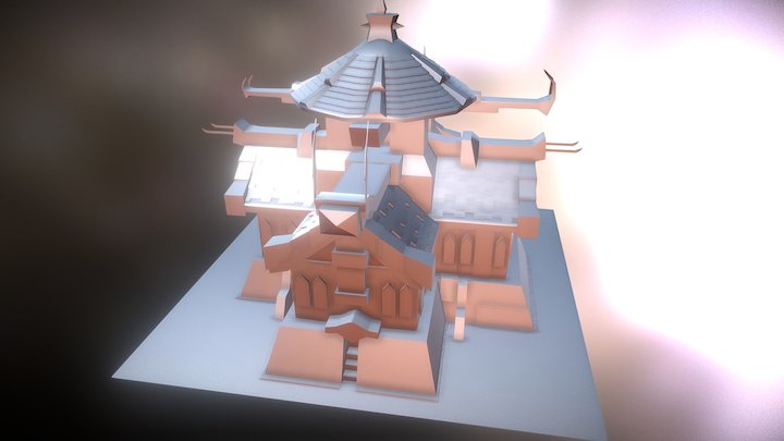 Mediaval House 3D Model