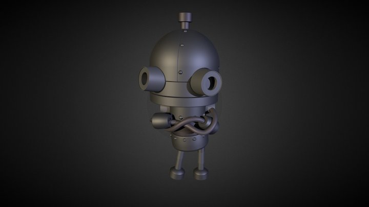Josef - Machinarium 3D Model