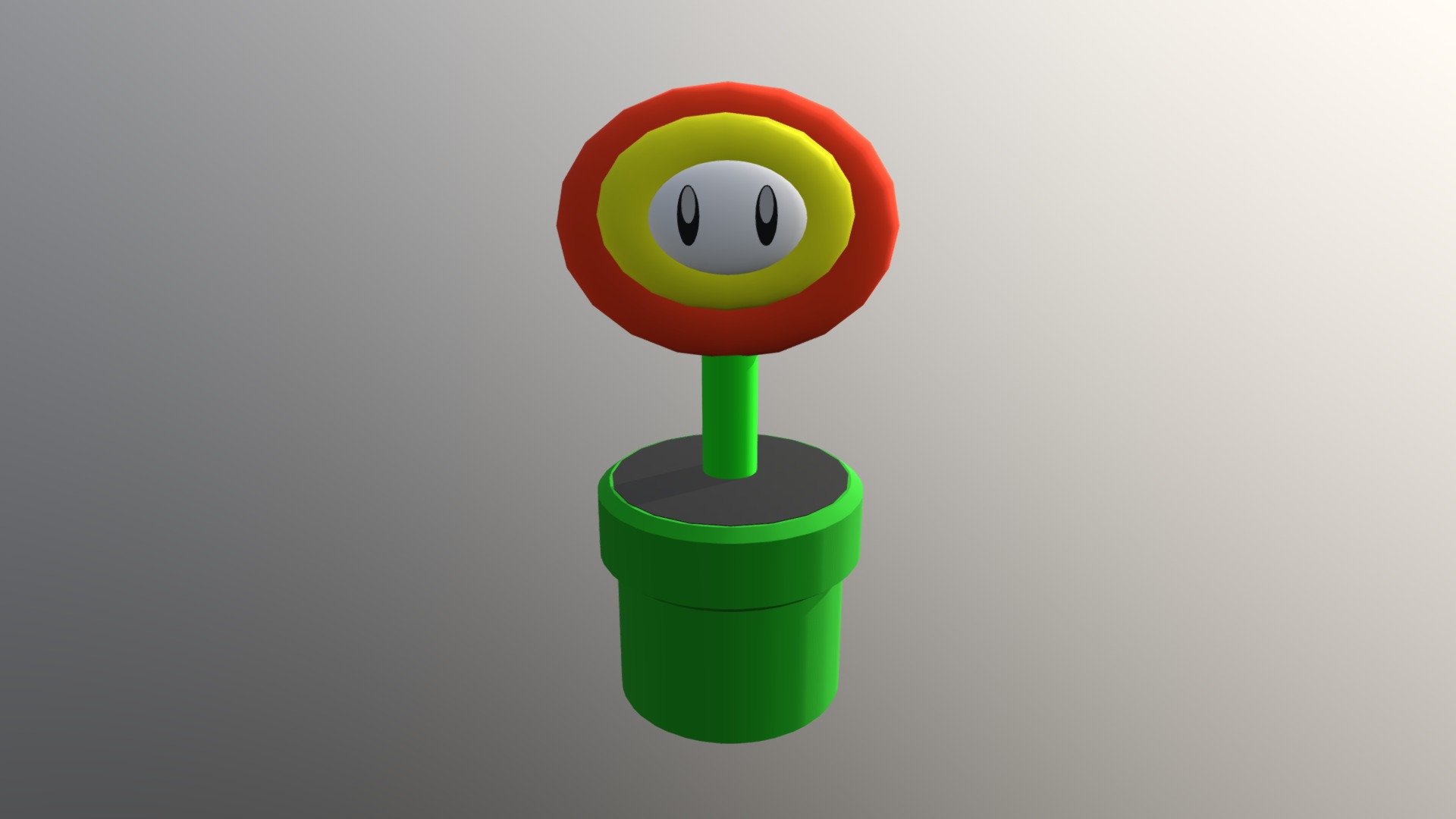 Fire flower form mario (form nintendo) - 3D model by Rebecca.Kenyon ...