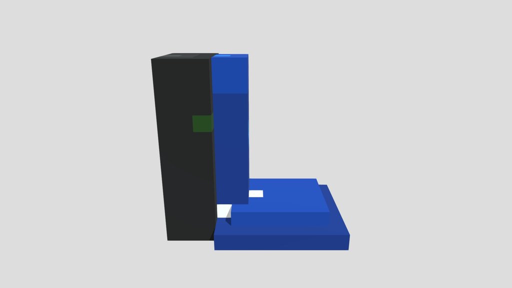 Waterfall - Voxel 32x32 (Animated)