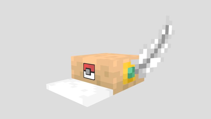 Pokéball Hat 3D Model
