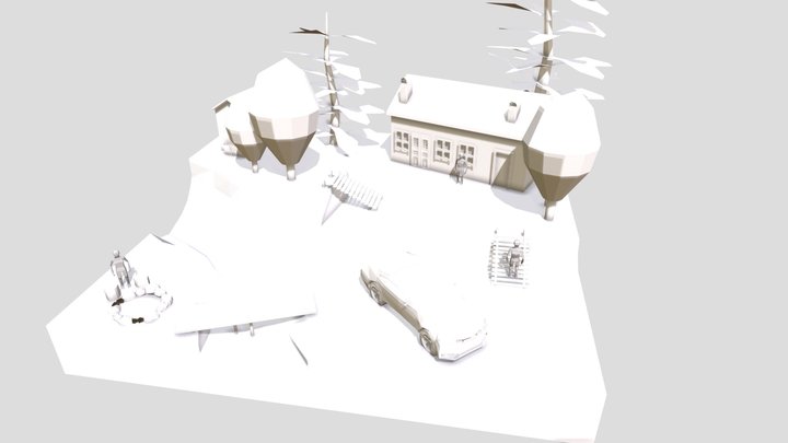 Forst loner - Update chosen Diorama and House 3D Model
