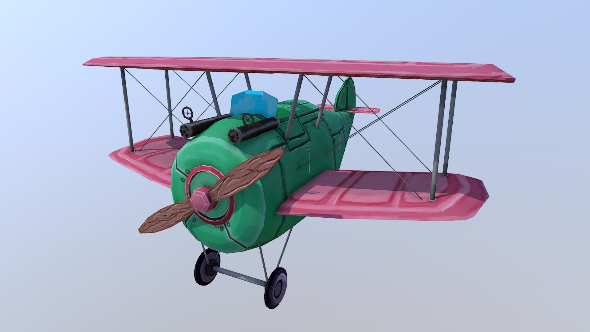 Stylized WW01 Plane