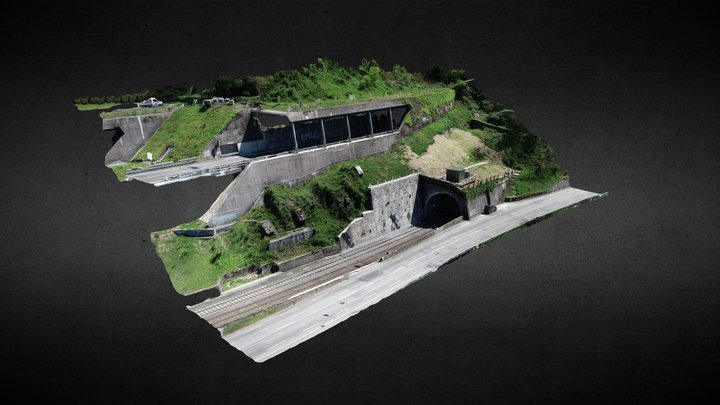 Tunnel FFS Maroggia - Bissone_Portale Nord 3D Model