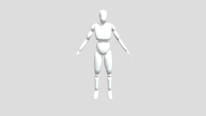 UE5 Base Body 3D Model
