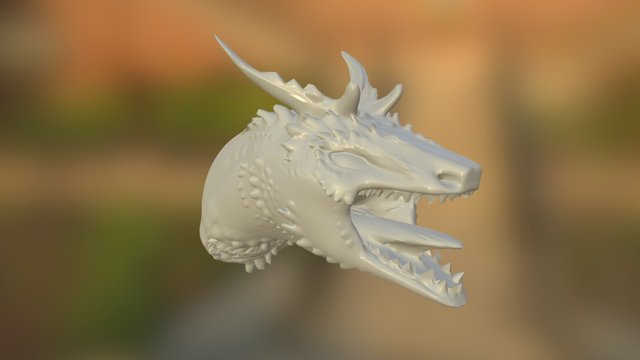 Дракон 3D Model