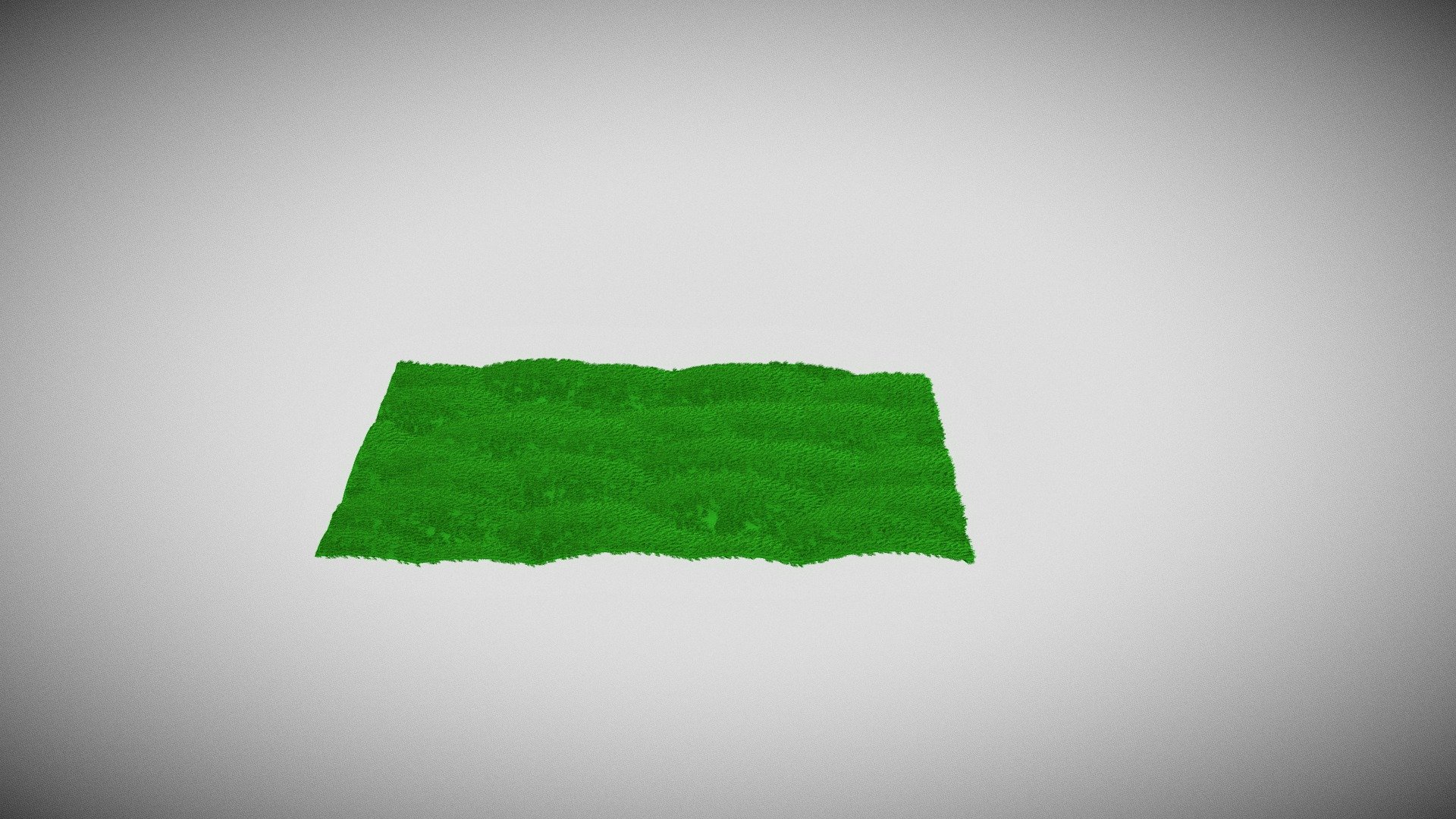 grass ground small hills house