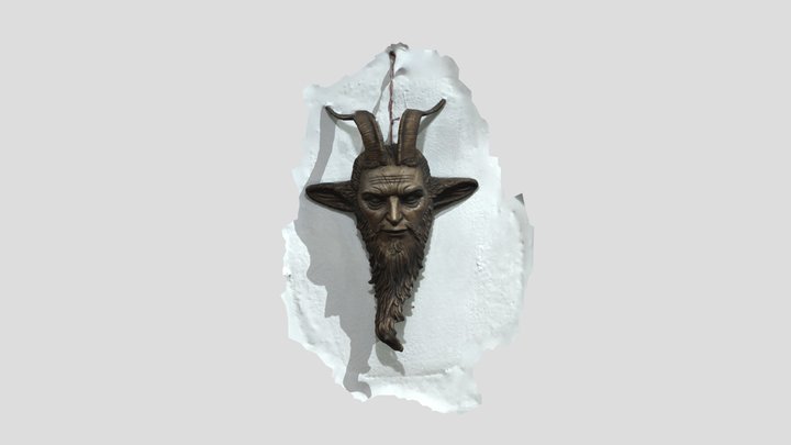 Faun Mask 3D Model