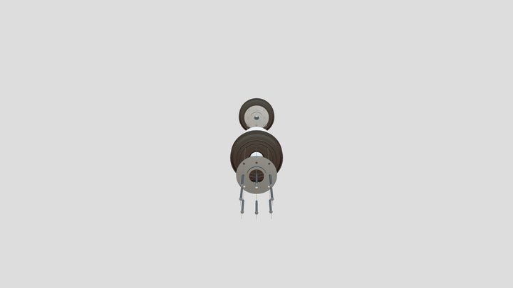 Суперпрочное колесо 3D Model