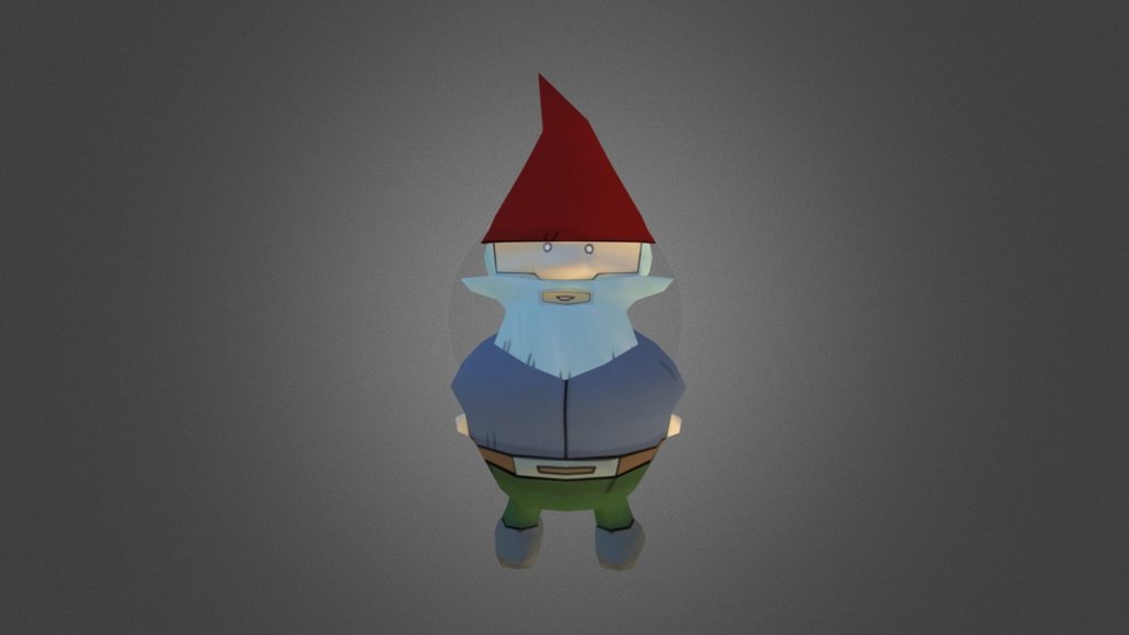 Garden Gnome - 3D model by Alex Dunning (@thedarkpoof) [c1996fc ...