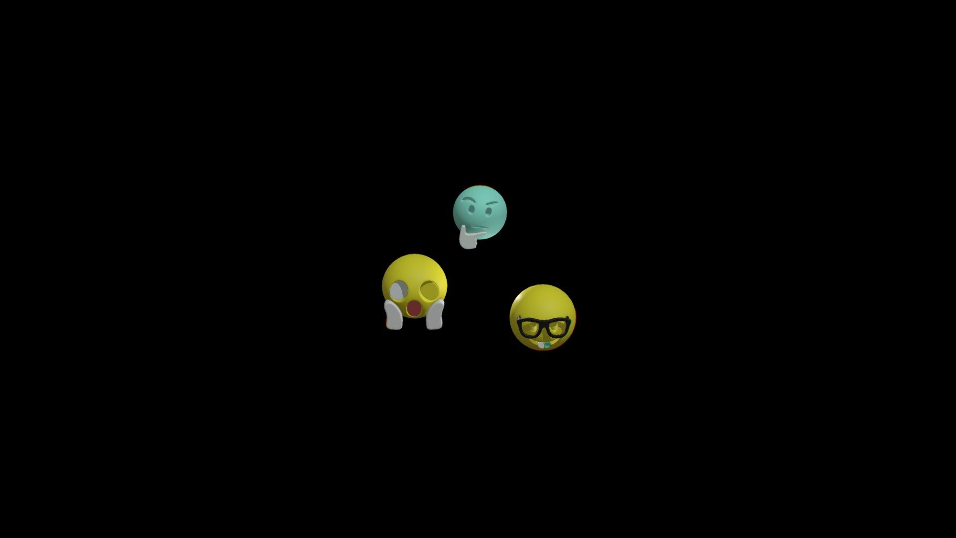Emojis Nerd Thinking Etc