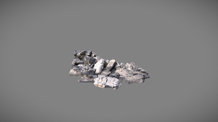 Asphalt Debris (Raw Scan) 3D Model