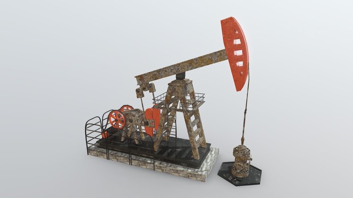 Oil Pump 3D Model 3D Model