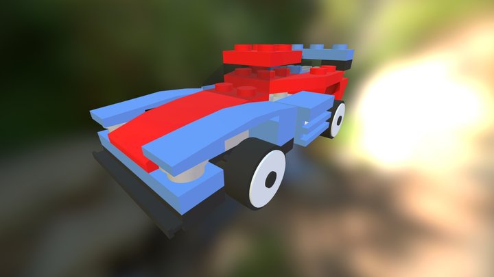 Tha Lego Car Geir 3D Model
