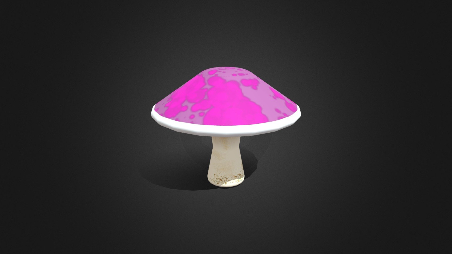 mushroom — Sketchfab embed 3D viewer