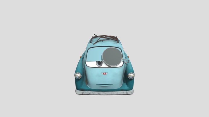 Professor Z 3D Model
