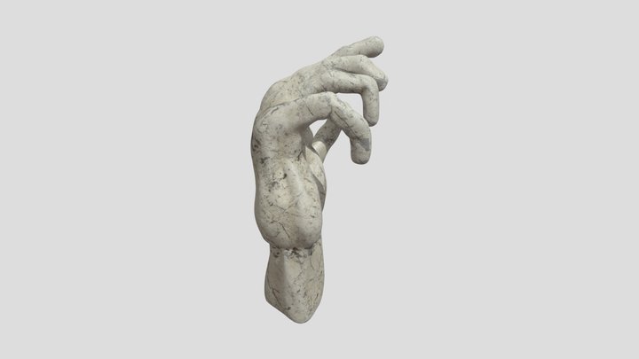 Hand Sculpture 3D Model