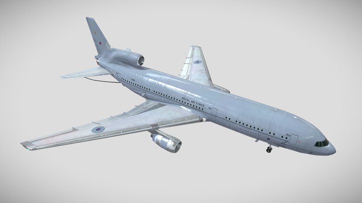 KC1 TriStar (Lockheed L-1011) 3D Model