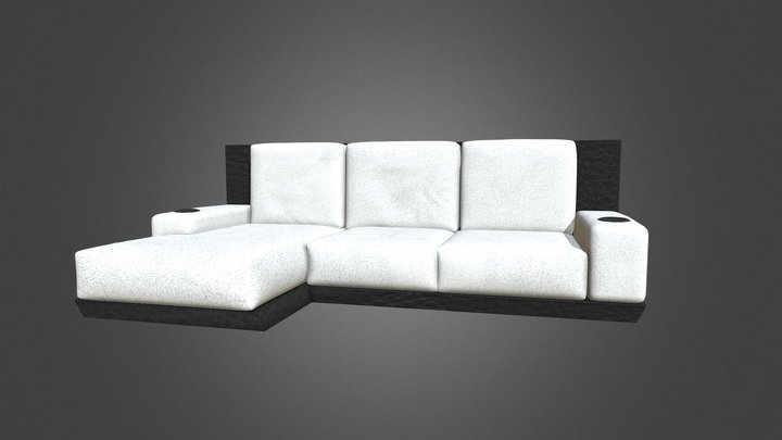 Sofa 2 3D Model