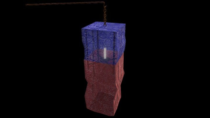 초롱불 | Korean Traditional Lantern 3D Model