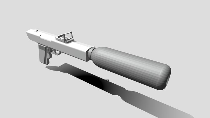 Blaster 3D Model