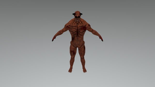 Demon Boss 3D Model